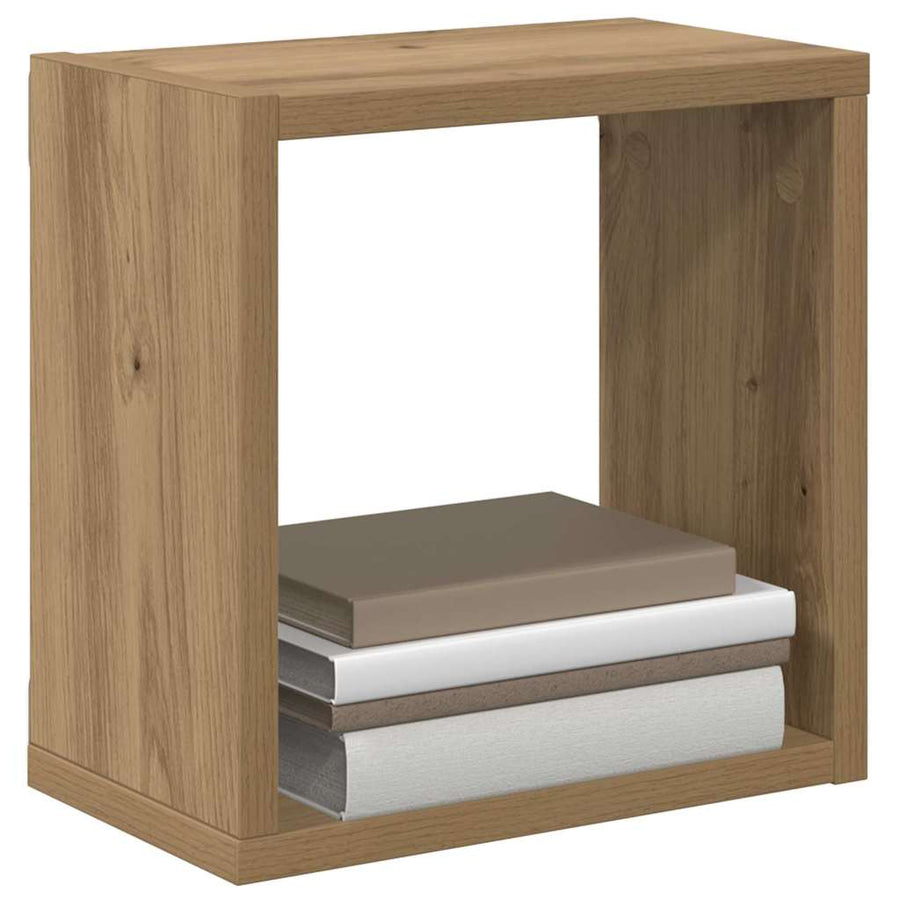 Wandplanken Artisan Eiken MDF 26 x 15 x 26 cm Wandmontage