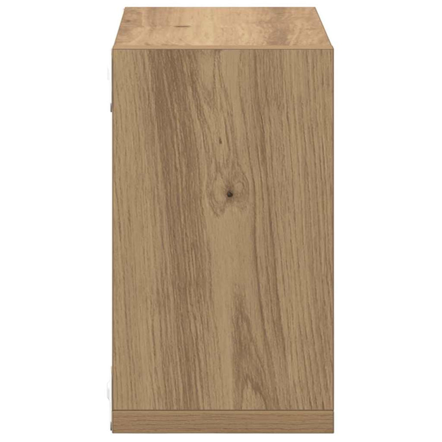 Wandplanken Artisan Eiken MDF 26 x 15 x 26 cm Wandmontage