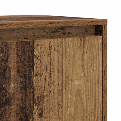 Dressoir met de deur Oud hout 70 x 41 x 75 cm Bewerkt hout