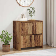 Dressoir 70x41x75 cm bewerkt hout