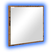 LED Badkamer Spiegel Oud Hout 40 x 37 x 8.5 cm Bewerkt hout
