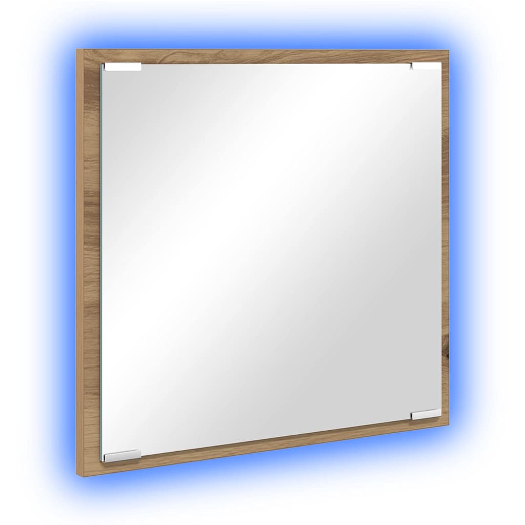 LED Badkamer Spiegel met spiegel Artisan Eiken 40 x 37 x 8.5 cm
