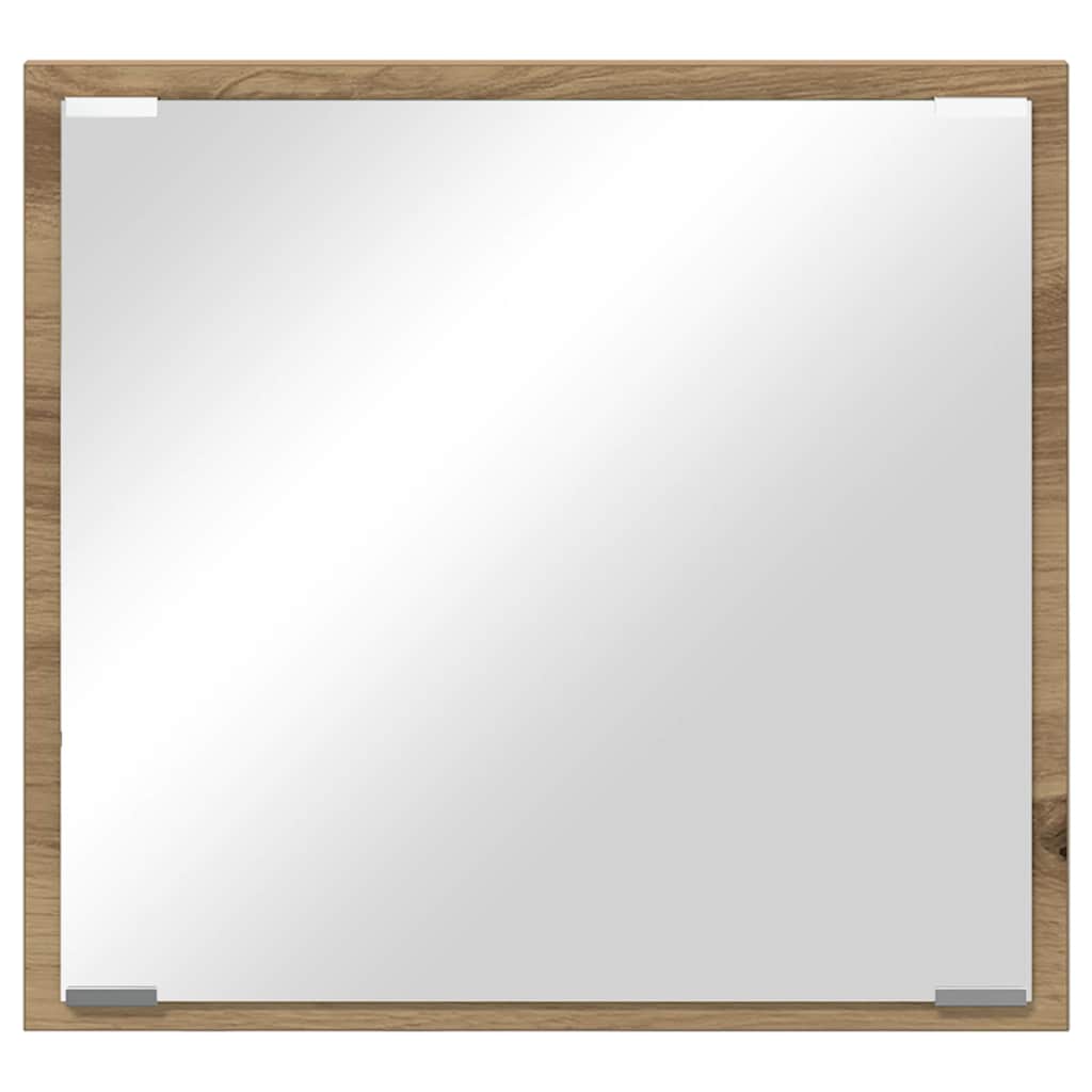 LED Badkamer Spiegel met spiegel Artisan Eiken 40 x 37 x 8.5 cm