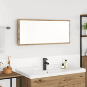 Spiegel 90x8,5x37 cm bewerkt hout Artisan eiken LED USB