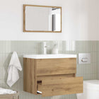 Badkamermeubelset 57x37x45 cm artisan eiken