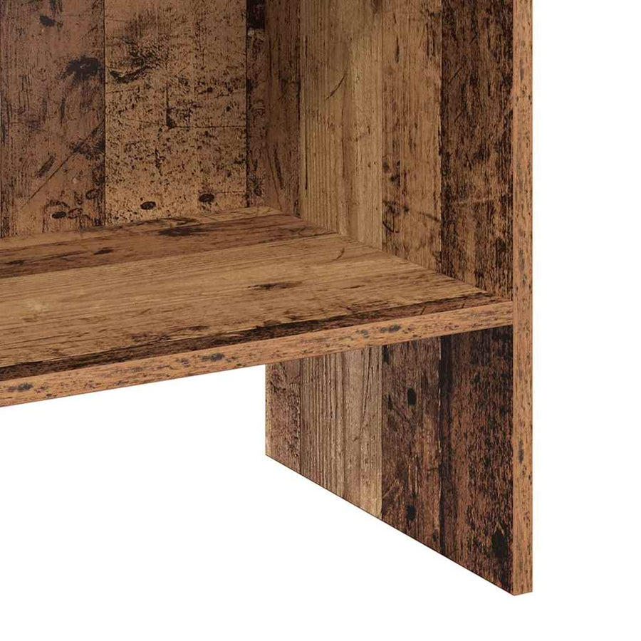 Boekenkast Oud hout 40 x 35 x 180 cm Bewerkt hout
