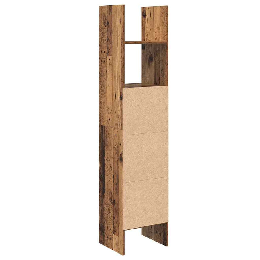 Boekenkast Oud hout 40 x 35 x 180 cm Bewerkt hout