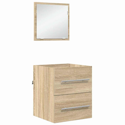 Badkamer Kast Sonoma eiken 41 x 38.5 x 48 cm Bewerkt hout