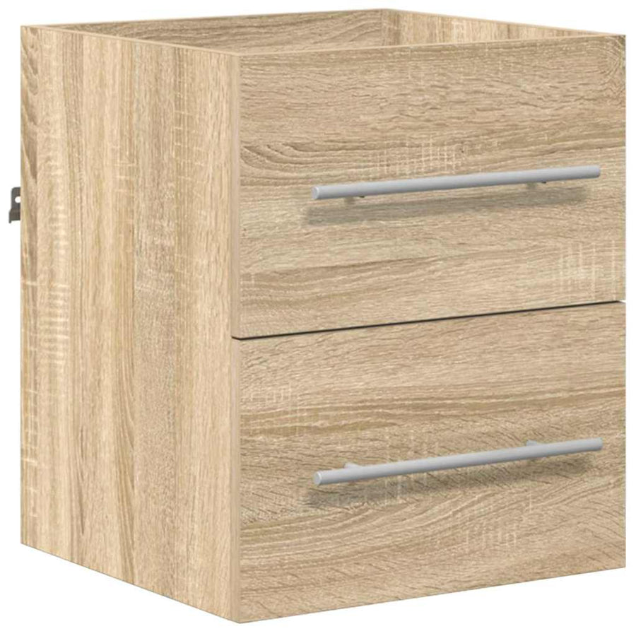 Badkamer Kast Sonoma eiken 41 x 38.5 x 48 cm Bewerkt hout