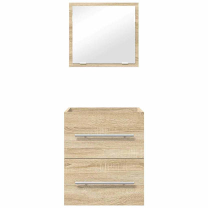 Badkamer Kast Sonoma eiken 41 x 38.5 x 48 cm Bewerkt hout