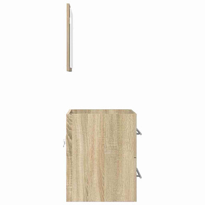 Badkamer Kast Sonoma eiken 41 x 38.5 x 48 cm Bewerkt hout