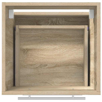 Badkamer Kast Sonoma eiken 41 x 38.5 x 48 cm Bewerkt hout