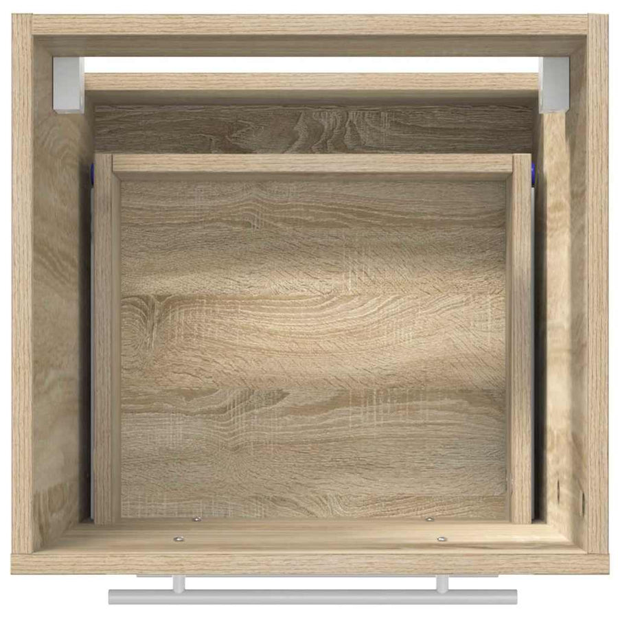 Badkamer Kast Sonoma eiken 41 x 38.5 x 48 cm Bewerkt hout