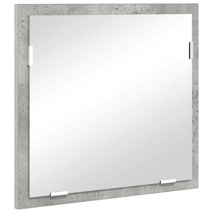 Badkamer Kast Beton grijs 41 x 38.5 x 48 cm Bewerkt hout