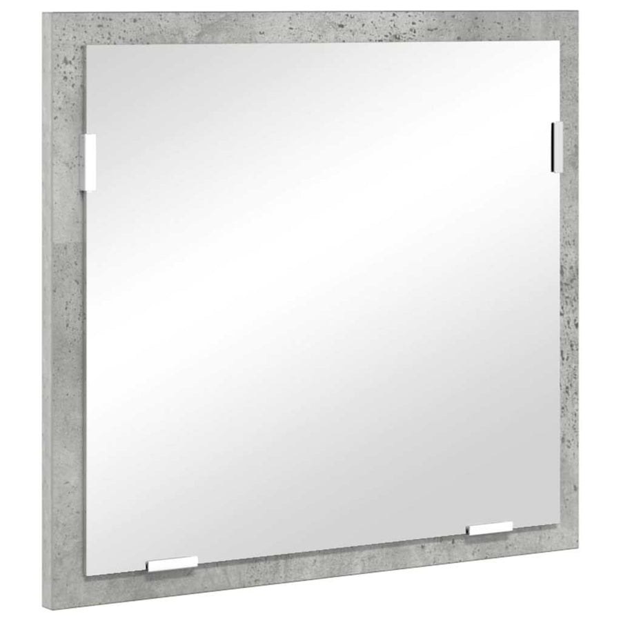 Badkamer Kast Beton grijs 41 x 38.5 x 48 cm Bewerkt hout