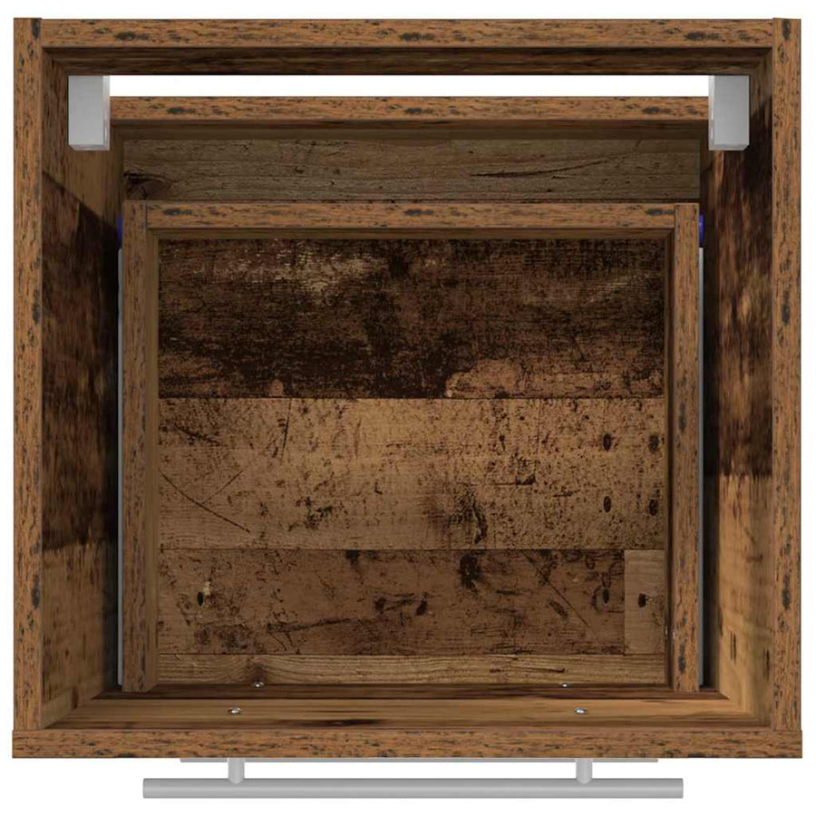 Badkamer Kast met lade Oude hout 41 x 38.5 x 48 cm Bewerkt hout