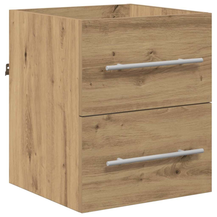 Badkamer Kast Ambachtelijk eiken 41 x 38.5 x 48 cm Bewerkt hout