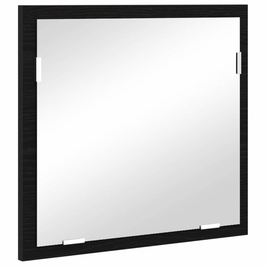 Badkamer Kast Zwart eiken 41 x 38.5 x 48 cm Bewerkt hout