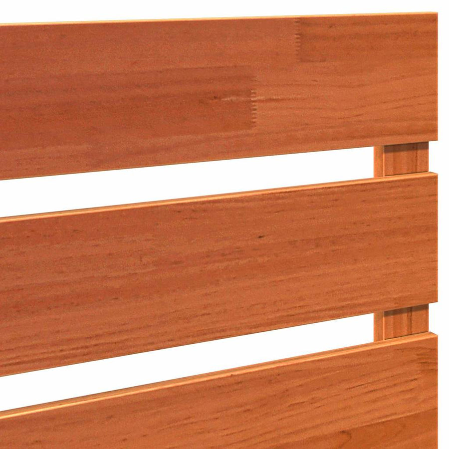 Hoofdbord Wasbruin 200.5 x 3 x 80 cm Massief grenenhout