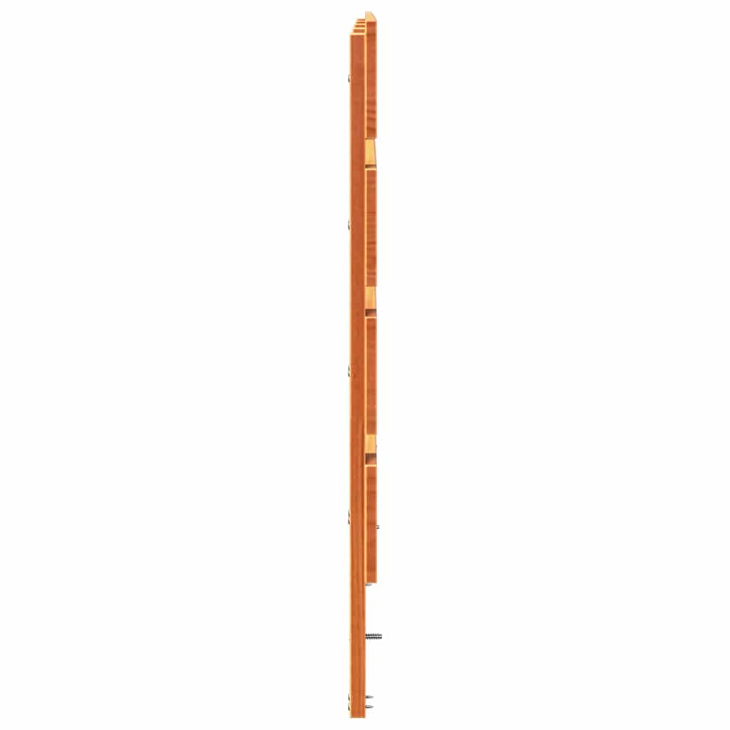 Hoofdbord Wasbruin 200.5 x 3 x 80 cm Massief grenenhout