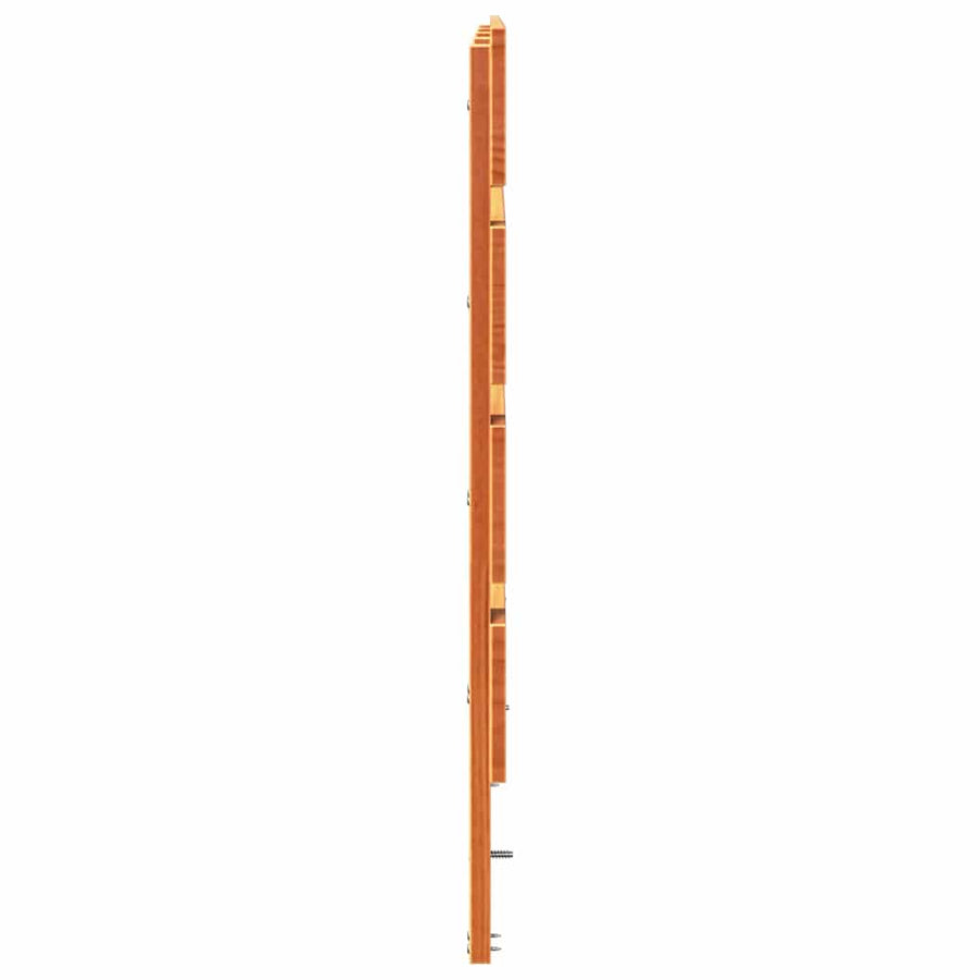 Hoofdbord Wasbruin 200.5 x 3 x 80 cm Massief grenenhout