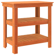 Werkbank Wasbruin 78.5 x 50 x 80 cm Massief grenenhout