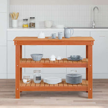 Werkbank Wasbruin 110.5 x 50 x 80 cm Massief grenenhout