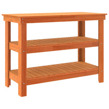 Werkbank Wasbruin 110.5 x 50 x 80 cm Massief grenenhout