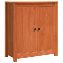 Dressoir met opslag met de deur Bruin 70 x 35 x 80 cm Massief grenenhout
