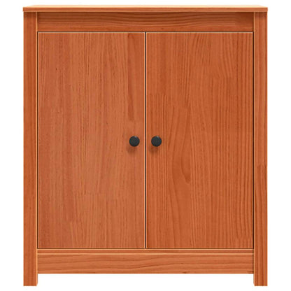 Dressoir met opslag met de deur Bruin 70 x 35 x 80 cm Massief grenenhout