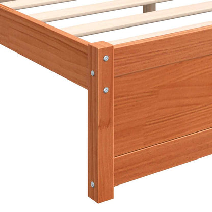 Bedframe Wasbruin 180 x 200 cm Massief grenenhout