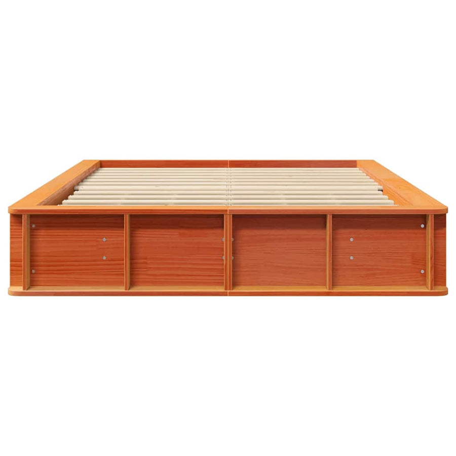 Bedframe Wasbruin 135 x 190 cm