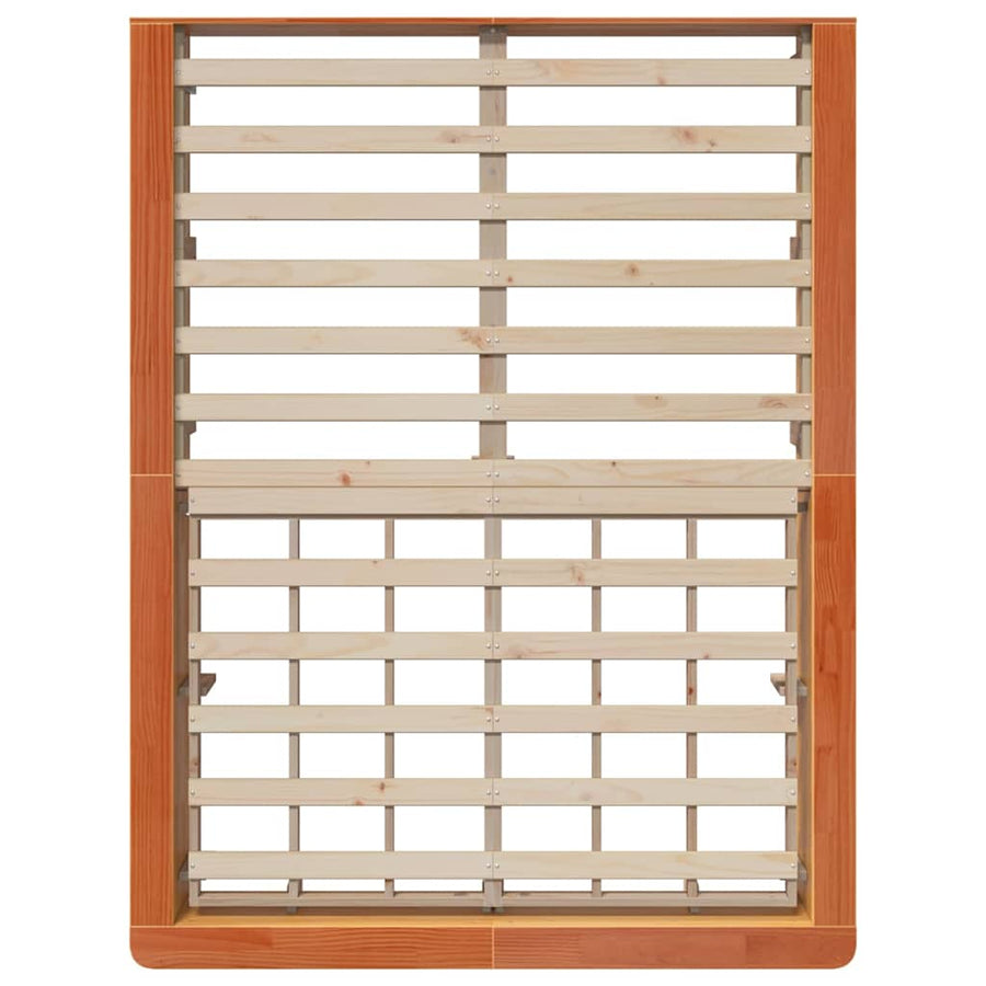 Bedframe Wasbruin 135 x 190 cm