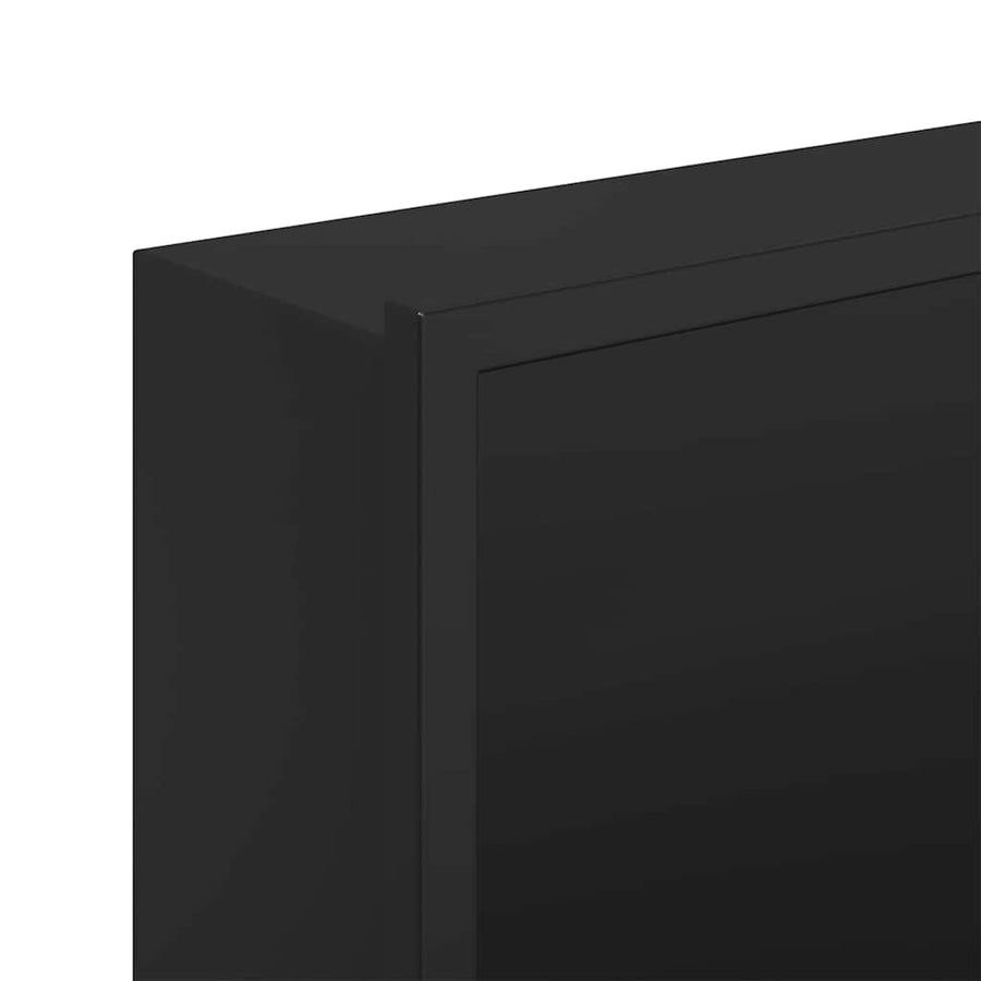 Douche Niche Zwart 30 x 20 x 9.5 cm Roestvrij staal