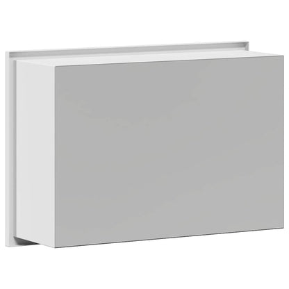 Douche Niche Wit 30 x 20 x 9.5 cm Roestvrij staal