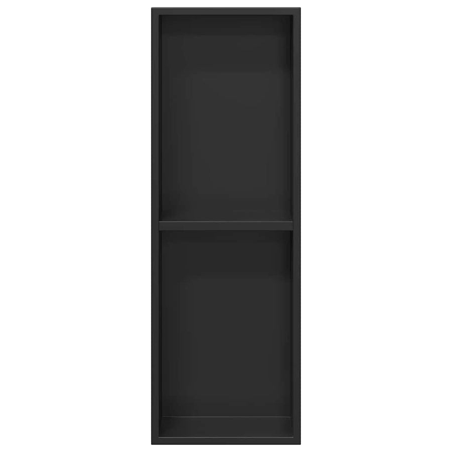 Douche Niche Zwart 60 x 20 x 9.5 cm Roestvrij staal