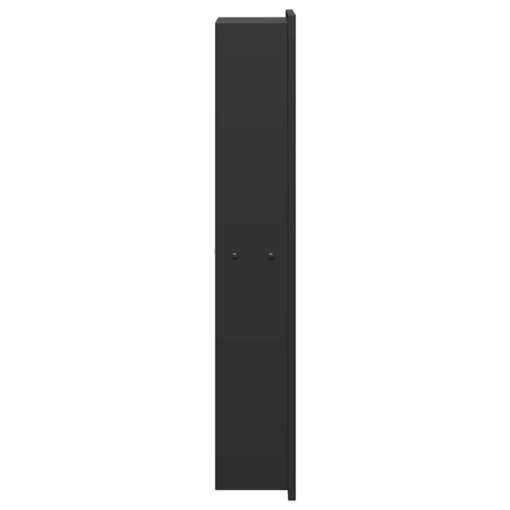 Douche Niche Zwart 60 x 20 x 9.5 cm Roestvrij staal