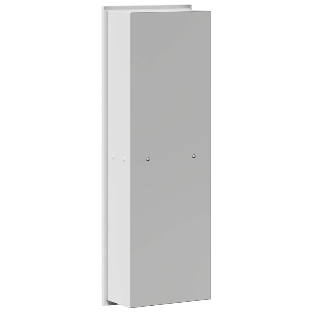 Douche Niche Wit 60 x 20 x 9.5 cm Roestvrij staal