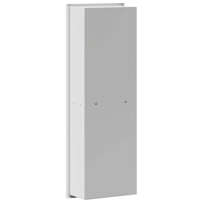 Douche Niche Wit 60 x 20 x 9.5 cm Roestvrij staal
