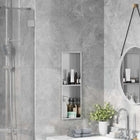 Shower Niche Silver 60 x 20 x 9.5 cm Stainless steel