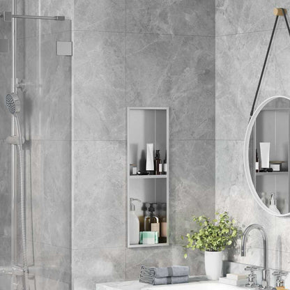 Douche Niche Zilver 60 x 20 x 9.5 cm Roestvrij staal
