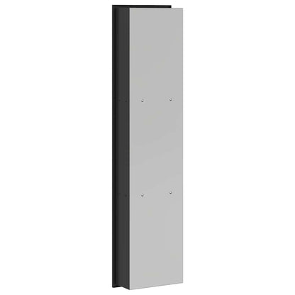 Douche Niche Zwart 90 x 20 x 9.5 cm Roestvrij staal