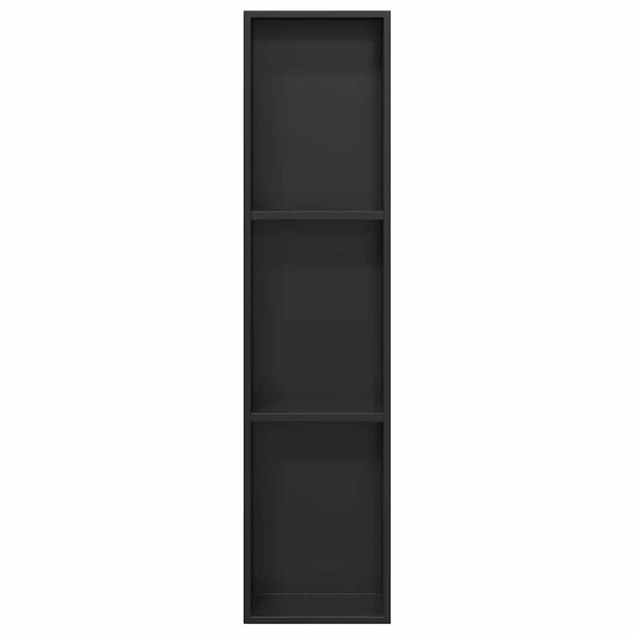 Douche Niche Zwart 90 x 20 x 9.5 cm Roestvrij staal