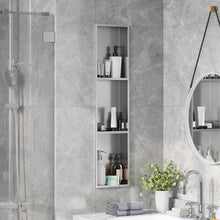 Douche Niche Zilver 90 x 20 x 9.5 cm Roestvrij staal