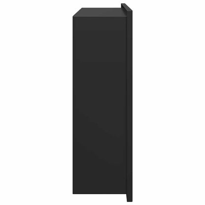 Douche Niche Zwart 45 x 30 x 9.5 cm Roestvrij staal