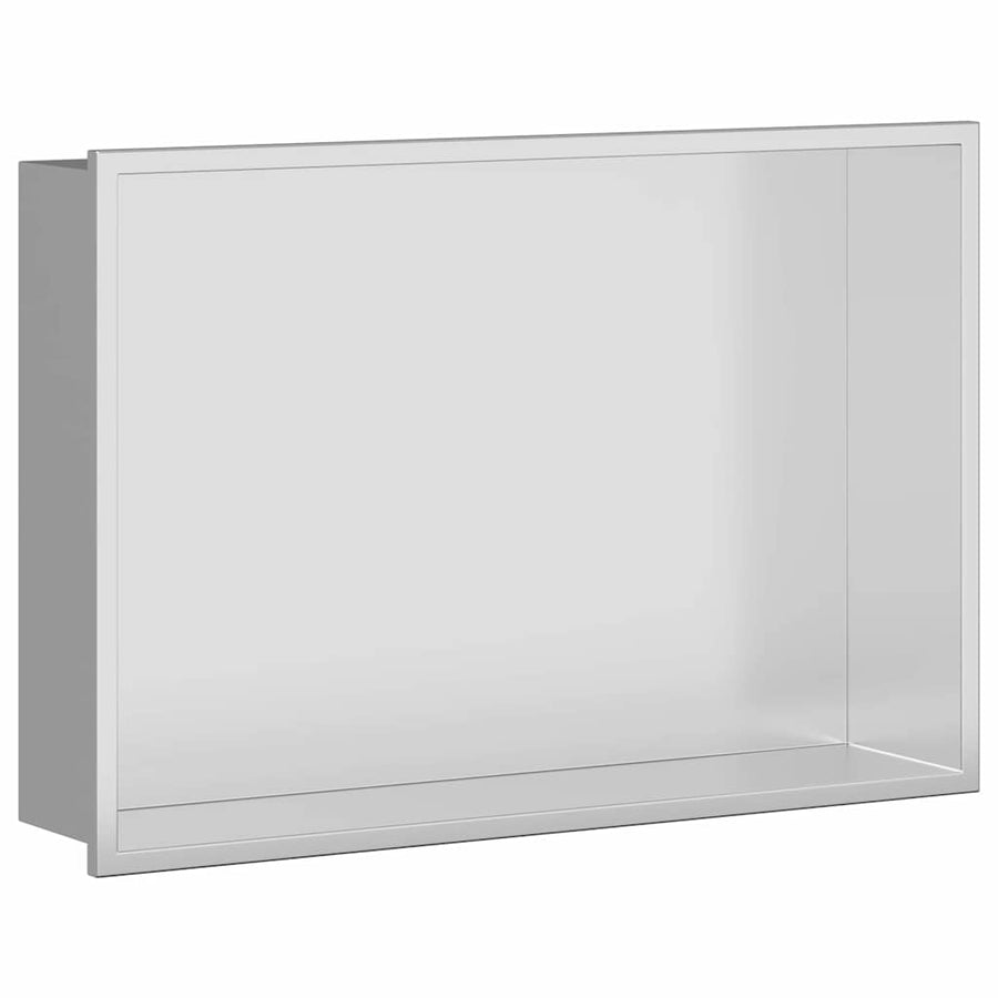 Douche Niche Zilver 45 x 30 x 9.5 cm Roestvrij staal