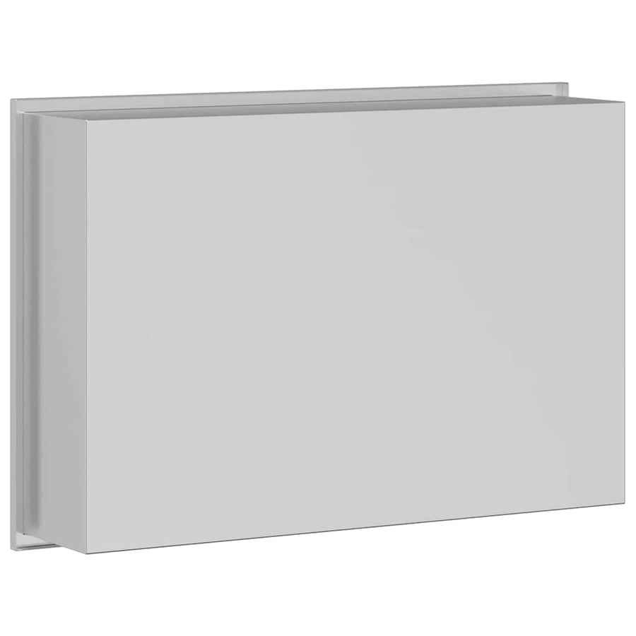 Douche Niche Zilver 45 x 30 x 9.5 cm Roestvrij staal