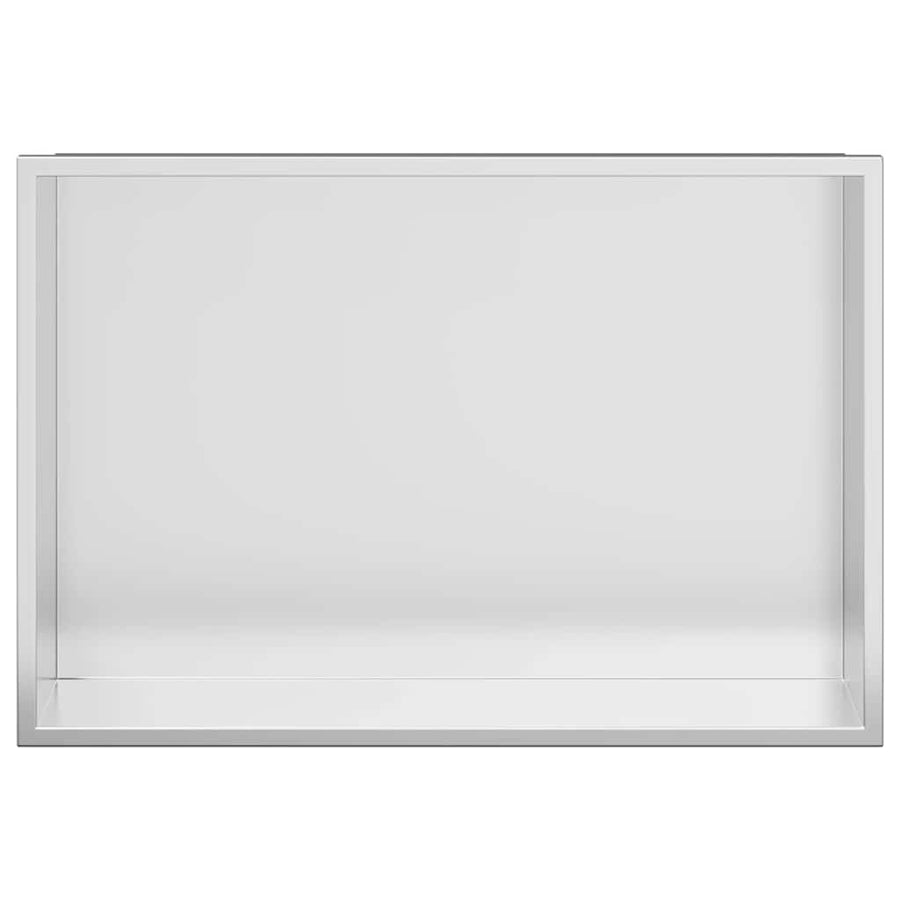 Douche Niche Zilver 45 x 30 x 9.5 cm Roestvrij staal