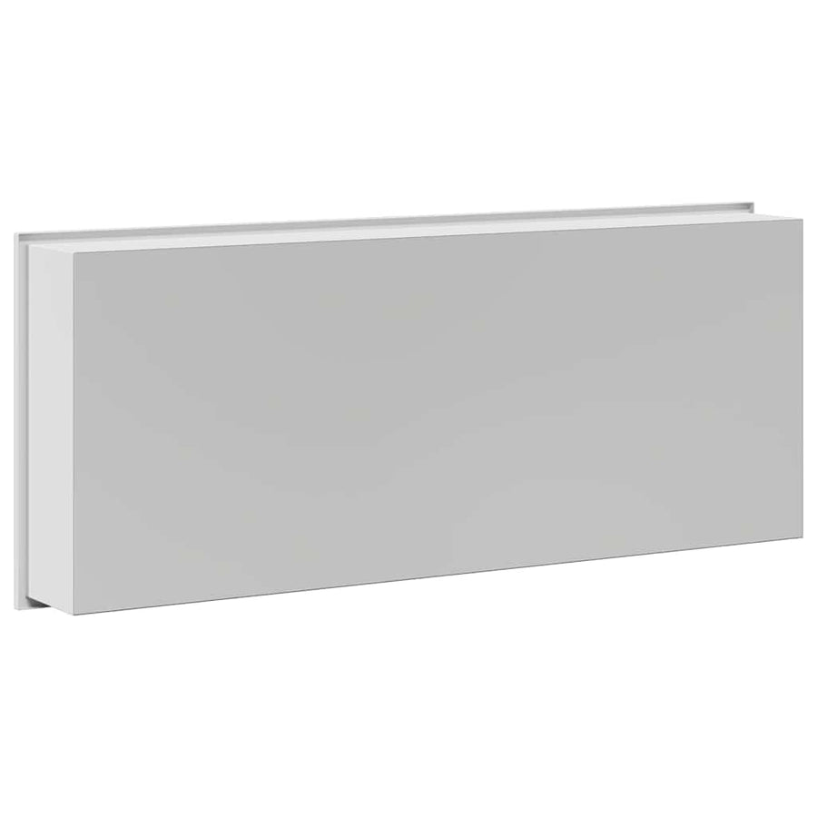 Douche Niche Wit 75 x 30 x 9.5 cm Roestvrij staal