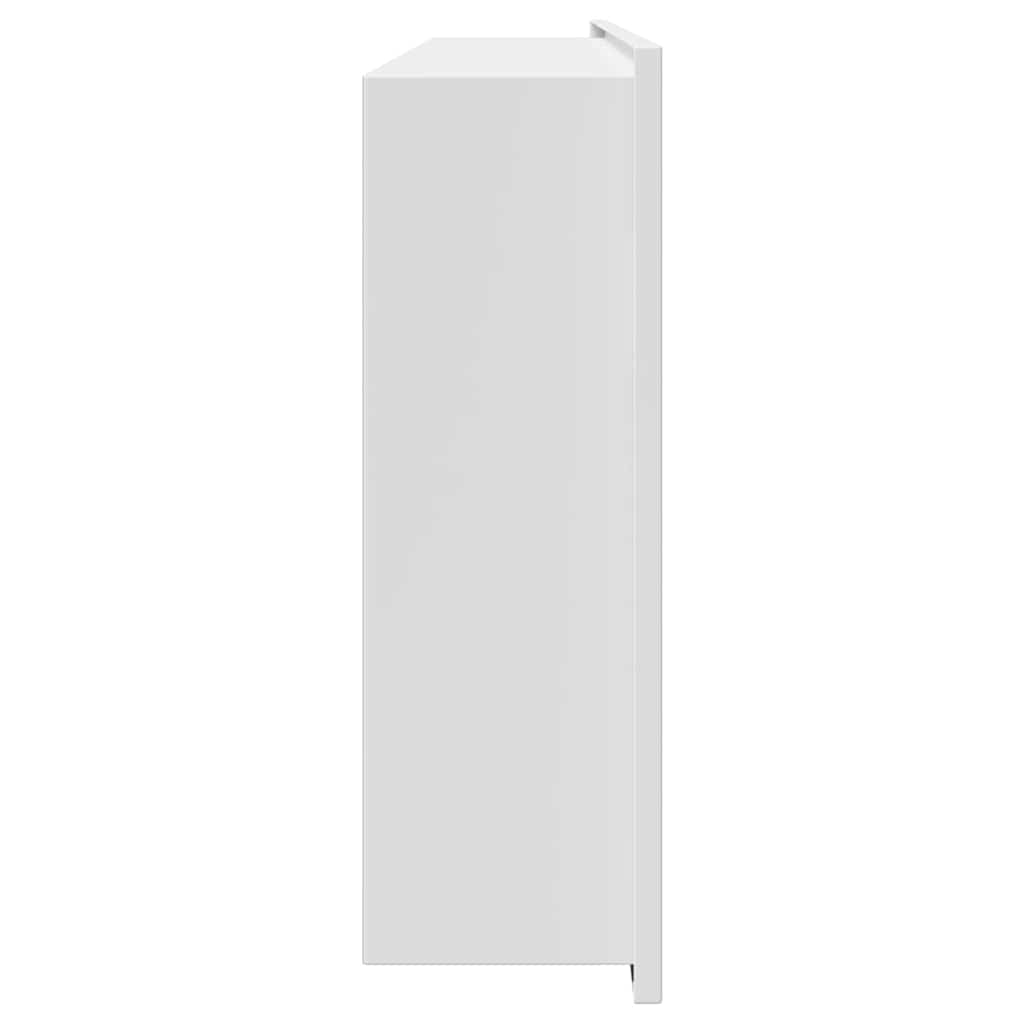 Douche Niche Wit 75 x 30 x 9.5 cm Roestvrij staal
